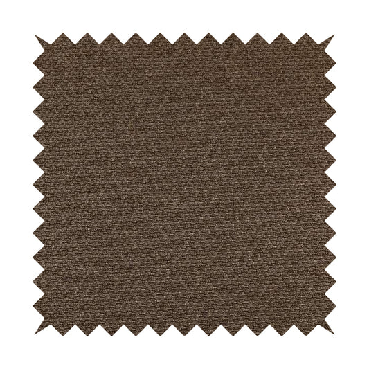 Astro Textured Hopsack Plain Brown Bronze Colour Upholstery Fabric CTR-41