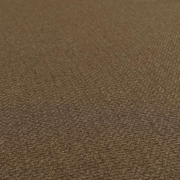 Astro Textured Hopsack Plain Brown Bronze Colour Upholstery Fabric CTR-41 - Roman Blinds