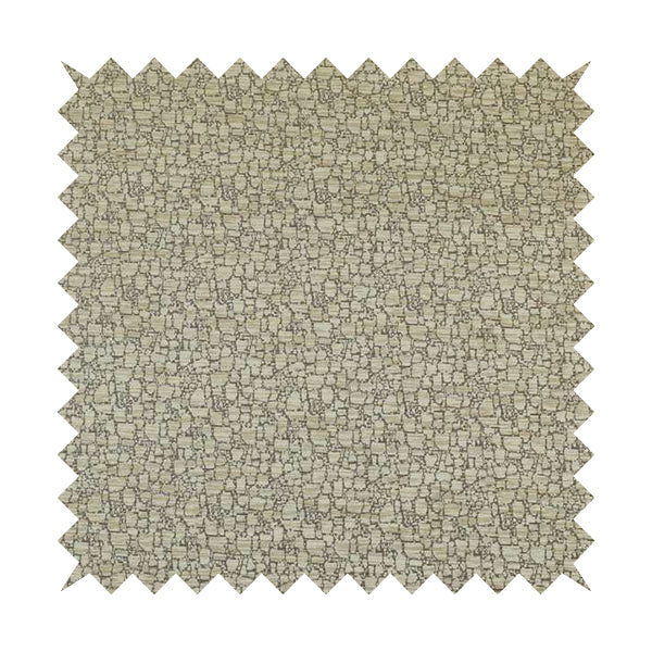 Ketu Collection Of Woven Chenille Pebble Stone Effect Pattern Beige Colour Furnishing Fabrics CTR-429 - Made To Measure Curtains