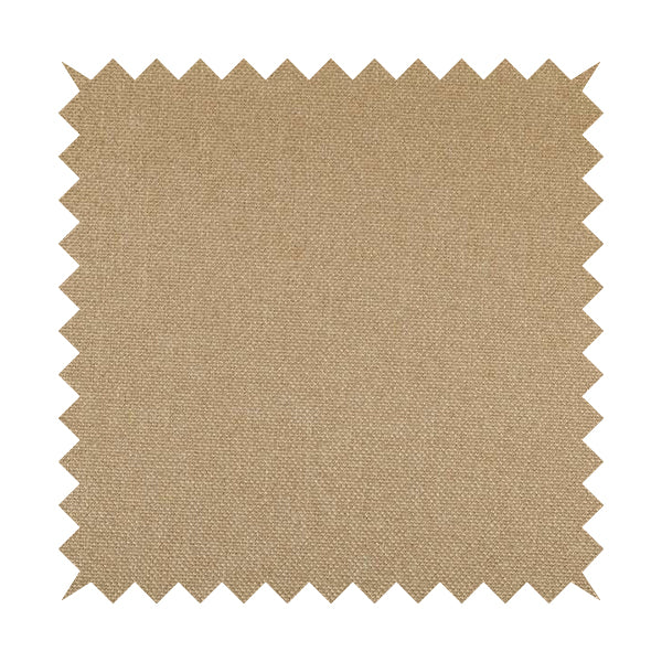 Astro Textured Basket Weave Plain Gold Colour Upholstery Fabric CTR-43