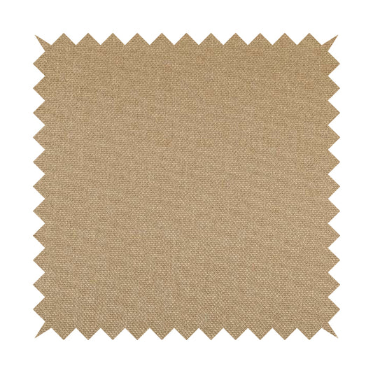 Astro Textured Basket Weave Plain Gold Colour Upholstery Fabric CTR-43