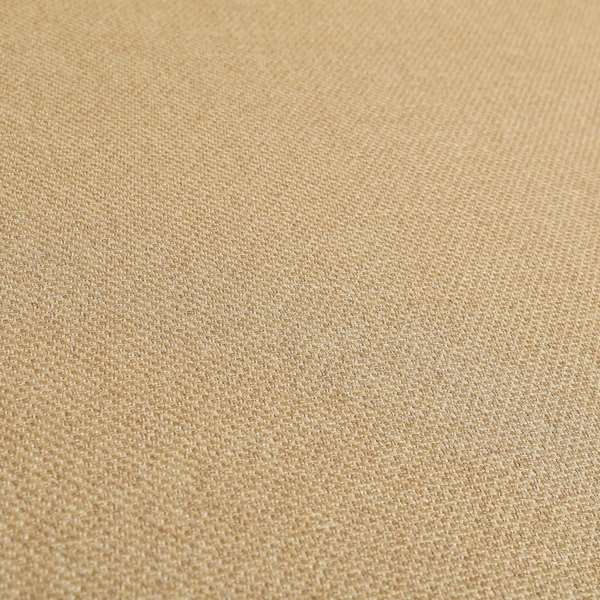 Astro Textured Basket Weave Plain Gold Colour Upholstery Fabric CTR-43 - Handmade Cushions