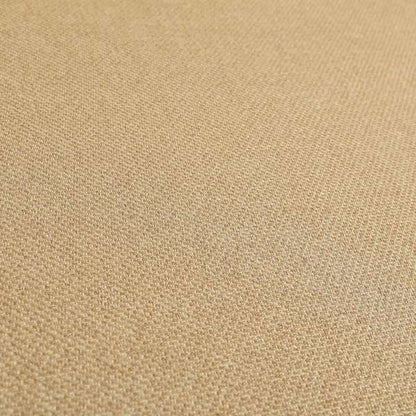 Astro Textured Basket Weave Plain Gold Colour Upholstery Fabric CTR-43 - Handmade Cushions