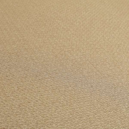 Astro Textured Hopsack Plain Gold Colour Upholstery Fabric CTR-44