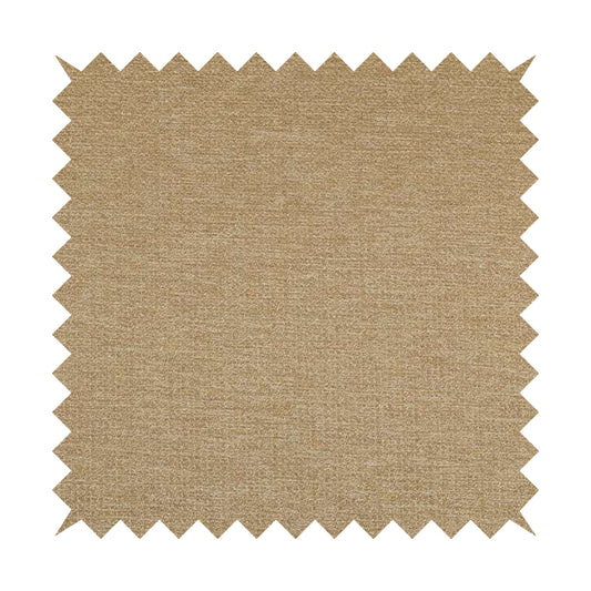 Allegra Metallic Plain Textured Weave Gold Colour Upholstery Fabric CTR-45