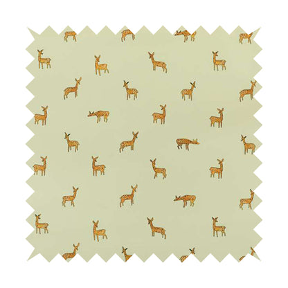 Freedom Printed Velvet Fabric Baby Deer Farm Animal Pattern Furnishing Upholstery Fabrics CTR-537 - Handmade Cushions