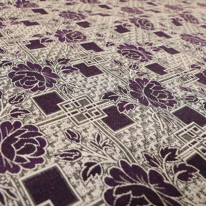 Kenai Glitter Upholstery Furnishing Pattern Fabric Patchwork Floral In Black Silver CTR-586 - Roman Blinds