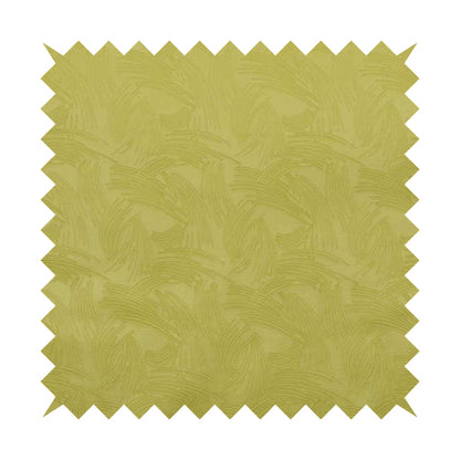 Cairo Moleskin Textured Dull Velvet Claw Pattern Curtain Furnishing Yellow Fabric CTR-622 - Roman Blinds