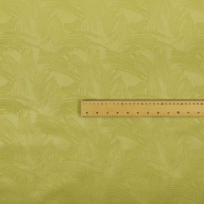 Cairo Moleskin Textured Dull Velvet Claw Pattern Curtain Furnishing Yellow Fabric CTR-622 - Roman Blinds