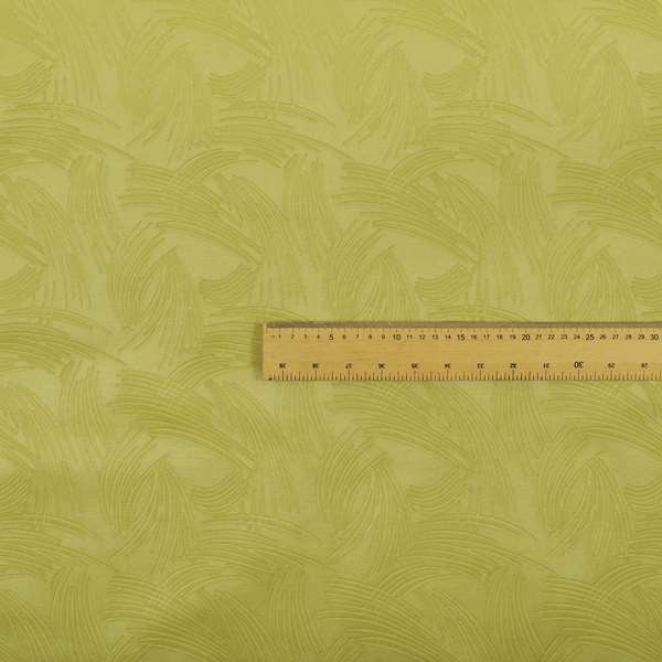 Cairo Moleskin Textured Dull Velvet Claw Pattern Curtain Furnishing Yellow Fabric CTR-622