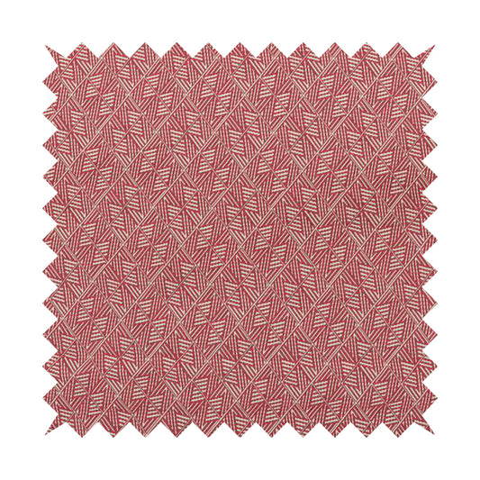 Act Semi Plain Pattern Chenille Textured Pink Colour Curtain Upholstery Fabric CTR-653