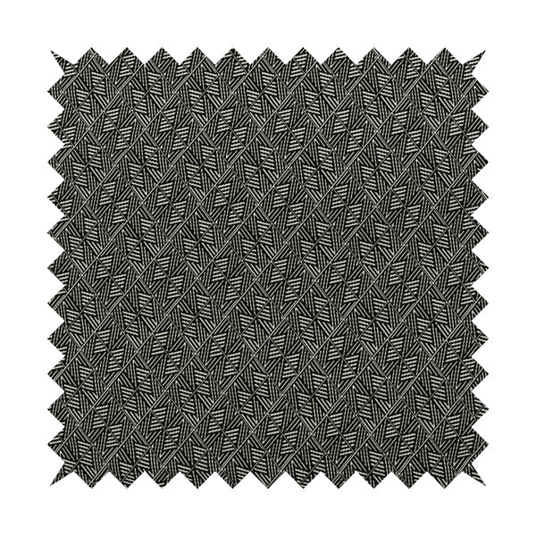 Act Semi Plain Pattern Chenille Textured Black Colour Curtain Upholstery Fabric CTR-656 - Roman Blinds