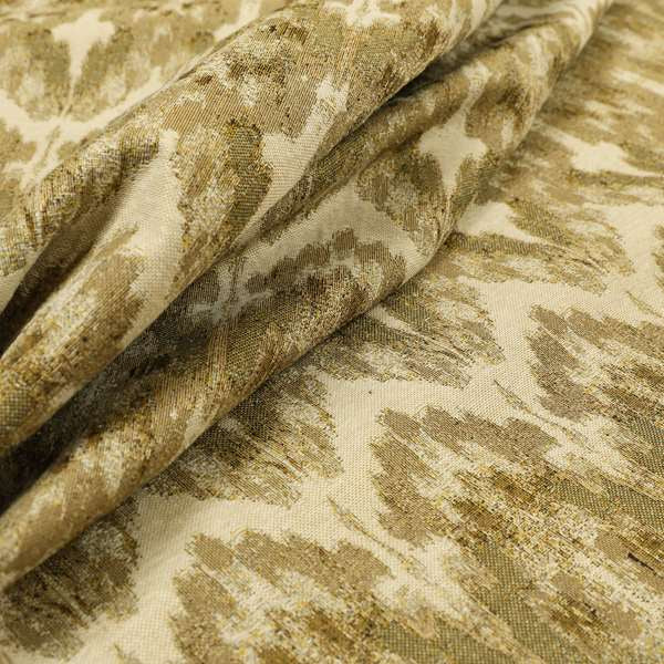 Bruges Stripe Zig Zag Striped Chevron Brown Beige Chenille Quality Jacquard Upholstery Fabrics CTR-674 - Roman Blinds
