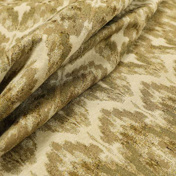 Bruges Stripe Zig Zag Striped Chevron Brown Beige Chenille Quality Jacquard Upholstery Fabrics CTR-674 - Made To Measure Curtains