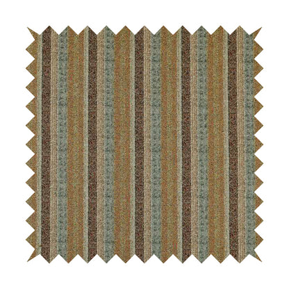 Bruges Stripe Vertical Striped Pattern Yellow Blue Red Colour Jacquard Upholstery Fabrics CTR-693 - Roman Blinds