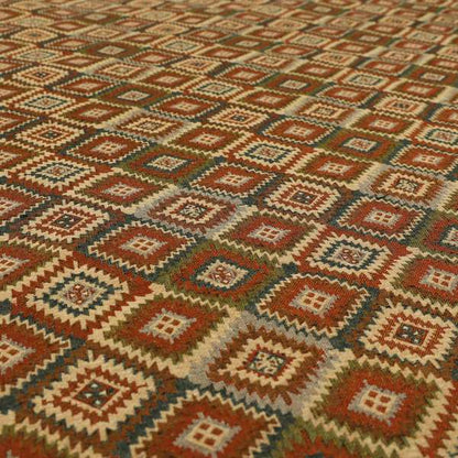 Bruges Modern Mexican Tetris Aztec Geometric Pattern Jacquard Upholstery Fabrics CTR-711