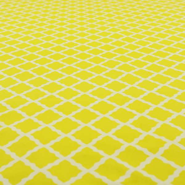 Freedom Printed Velvet Fabric Collection Modern Yellow Colour Pattern Upholstery Fabric CTR-74