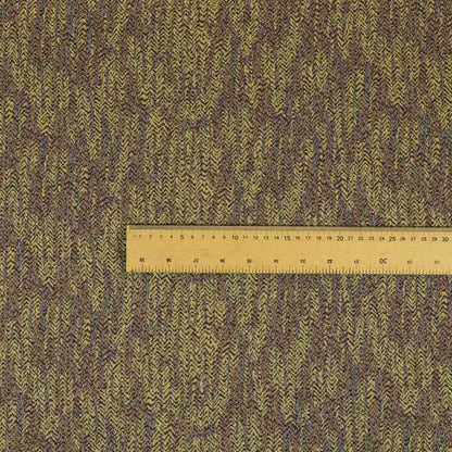 Trapeze Faded Herringbone Pattern Semi Plain Purple Furnishing Fabrics CTR-798