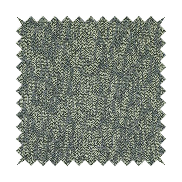 Trapeze Faded Herringbone Pattern Semi Plain Green Furnishing Fabrics CTR-799 - Handmade Cushions