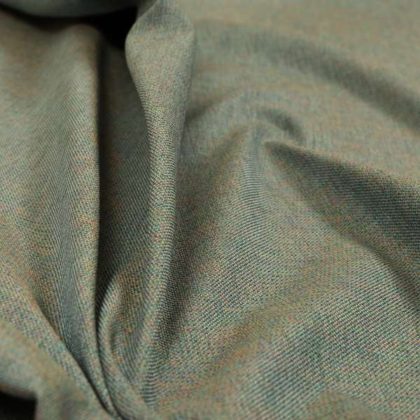 Downton Blue Semi Plain Lightweight Chenille Curtain Upholstery Fabrics CTR-809