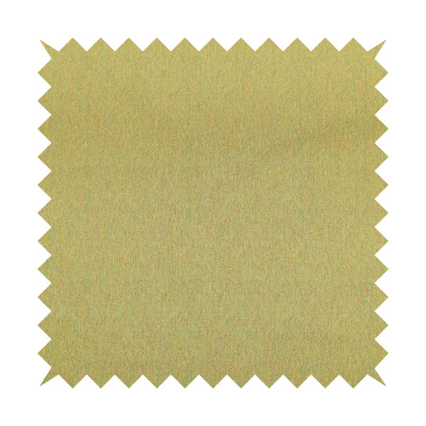 Downton Yellow Semi Plain Lightweight Chenille Curtain Upholstery Fabrics CTR-811 - Roman Blinds