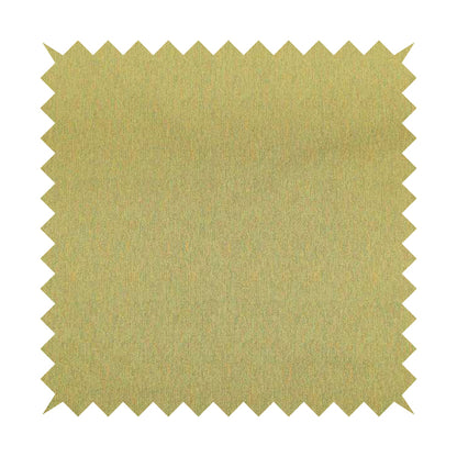 Downton Yellow Semi Plain Lightweight Chenille Curtain Upholstery Fabrics CTR-811 - Made To Measure Curtains