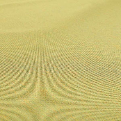 Downton Yellow Semi Plain Lightweight Chenille Curtain Upholstery Fabrics CTR-811 - Roman Blinds