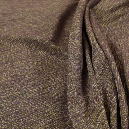 Iona Semi Plain Stripe Chenille In Purple Colour Upholstery Furnishing Fabrics CTR-857 - Handmade Cushions