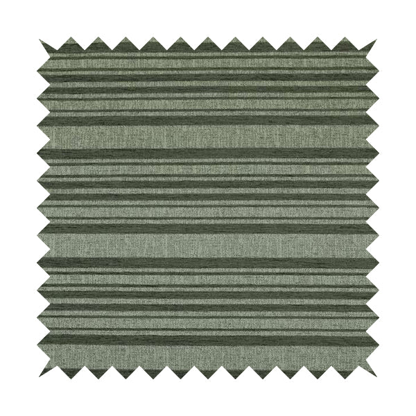 Olympos Mono Tone Faded Stripe Pattern Grey Colour Chenille Upholstery Fabric CTR-874 - Made To Measure Curtains