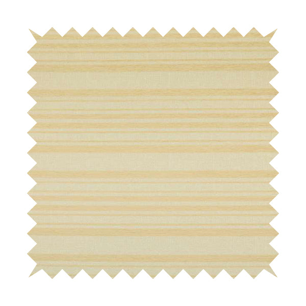 Olympos Mono Tone Faded Stripe Pattern Beige Colour Chenille Upholstery Fabric CTR-876 - Made To Measure Curtains