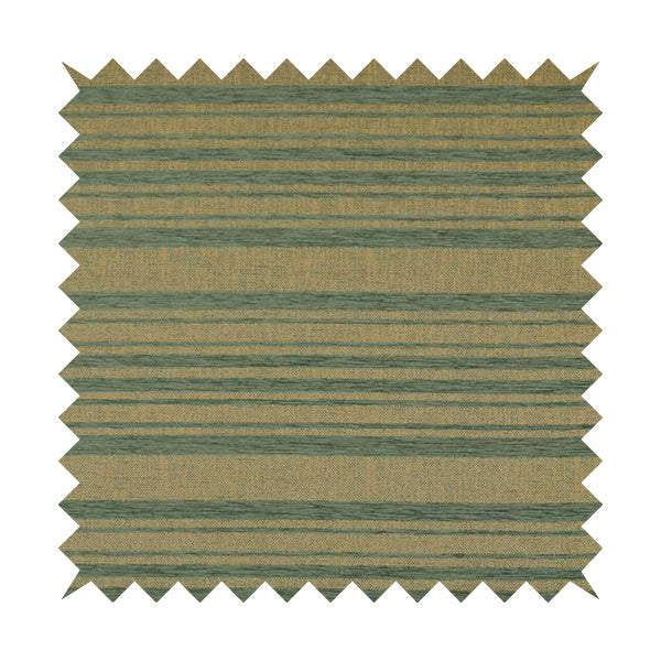 Olympos Mono Tone Faded Stripe Pattern Blue Colour Chenille Upholstery Fabric CTR-880 - Made To Measure Curtains