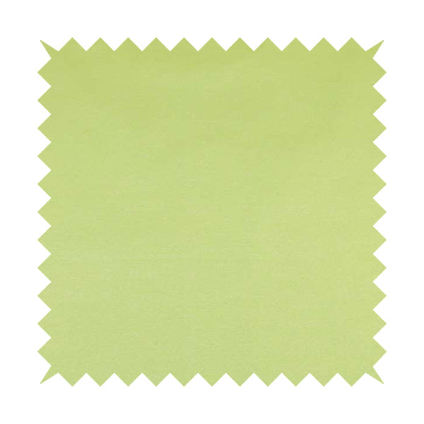 Fabriano Plain Chenille Type Light Green Colour Upholstery Fabric CTR-897 - Roman Blinds