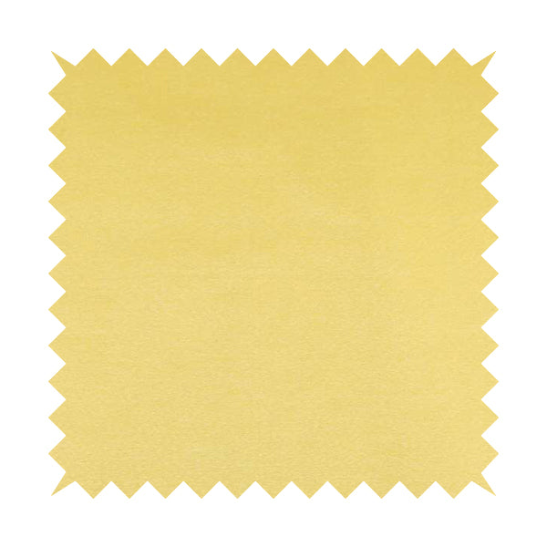 Fabriano Plain Chenille Type Light Yellow Colour Upholstery Fabric CTR-898 - Roman Blinds