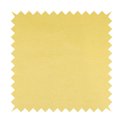 Fabriano Plain Chenille Type Light Yellow Colour Upholstery Fabric CTR-898 - Handmade Cushions