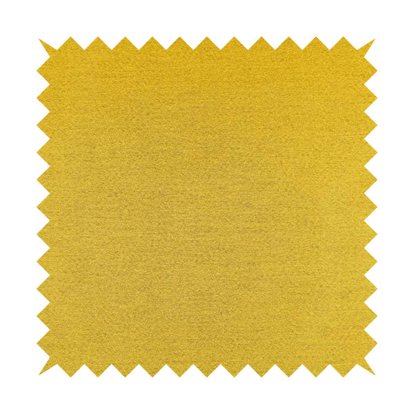 Fabriano Plain Chenille Type Yellow Colour Upholstery Fabric CTR-899 - Made To Measure Curtains