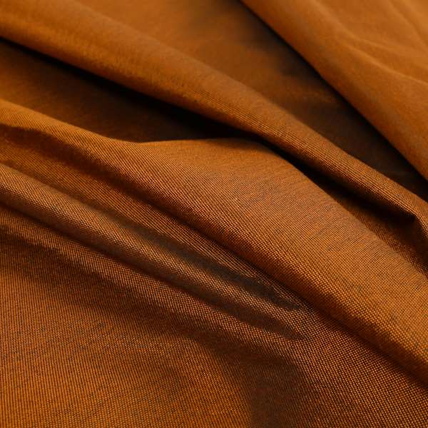 Fabriano Plain Chenille Type Orange Colour Upholstery Fabric CTR-901 - Roman Blinds