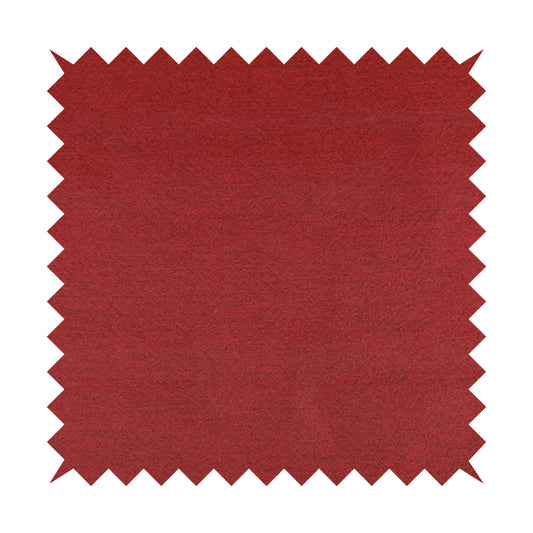 Fabriano Plain Chenille Type Burgundy Red Colour Upholstery Fabric CTR-902