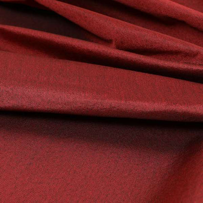 Fabriano Plain Chenille Type Burgundy Red Colour Upholstery Fabric CTR-902 - Made To Measure Curtains