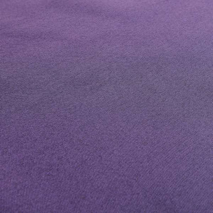 Fabriano Plain Chenille Type Purple Colour Upholstery Fabric CTR-904 - Made To Measure Curtains