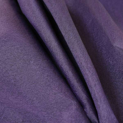 Fabriano Plain Chenille Type Purple Colour Upholstery Fabric CTR-904 - Made To Measure Curtains