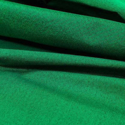 Fabriano Plain Chenille Type Green Colour Upholstery Fabric CTR-905 - Roman Blinds