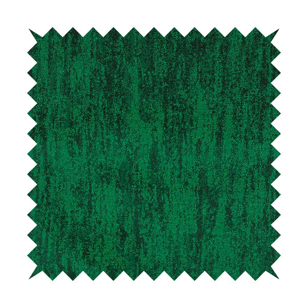 Fabriano Abstract Semi Plain Chenille Type Green Black Upholstery Fabric CTR-909 - Roman Blinds