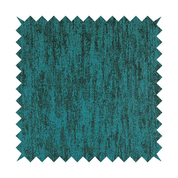 Fabriano Abstract Semi Plain Chenille Type Blue Black Upholstery Fabric CTR-911