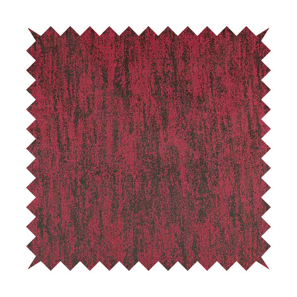 Fabriano Abstract Semi Plain Chenille Type Pink Black Upholstery Fabric CTR-913 - Roman Blinds