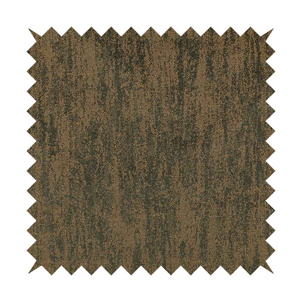 Fabriano Abstract Semi Plain Chenille Type Brown Black Upholstery Fabric CTR-916 - Roman Blinds