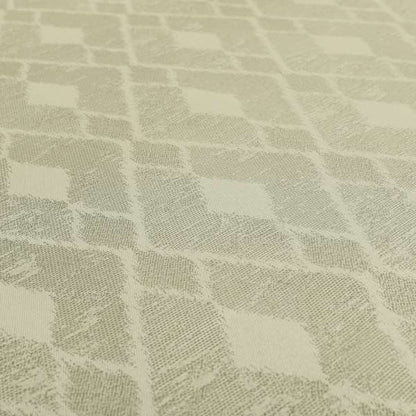 Fabriano Diamond Pattern Chenille Type Silver Upholstery Fabric CTR-920