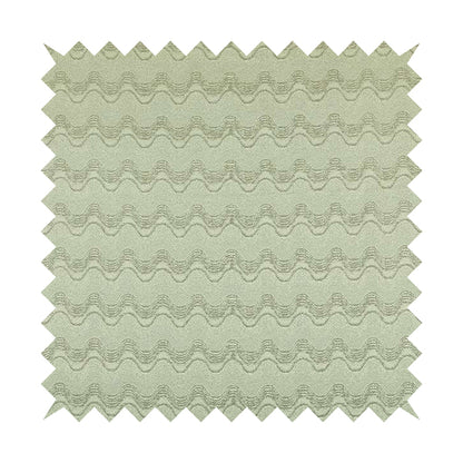 Fabriano Wave Pattern Chenille Type Silver Upholstery Fabric CTR-947 - Roman Blinds