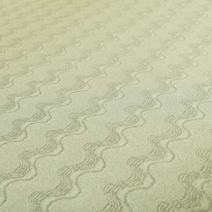 Fabriano Wave Pattern Chenille Type Silver Upholstery Fabric CTR-947 - Roman Blinds