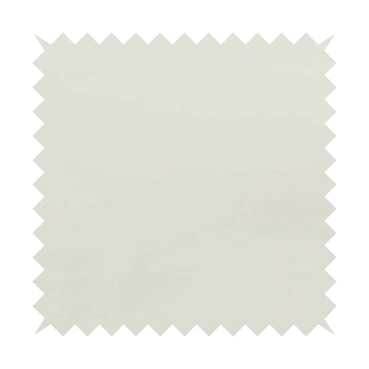 Capelli Soft Sheen Vinyl Faux Leather White Colour Upholstery Fabric