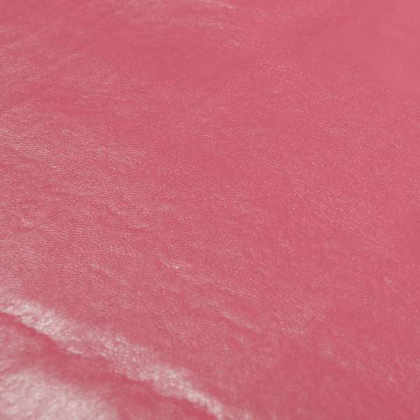 Capelli Soft Sheen Vinyl Faux Leather Pink Colour Upholstery Fabric